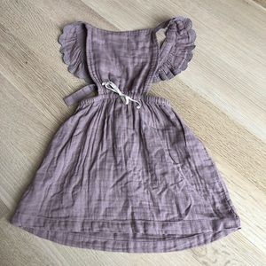 Jamie Kay pinafore dress like new condition 4Y